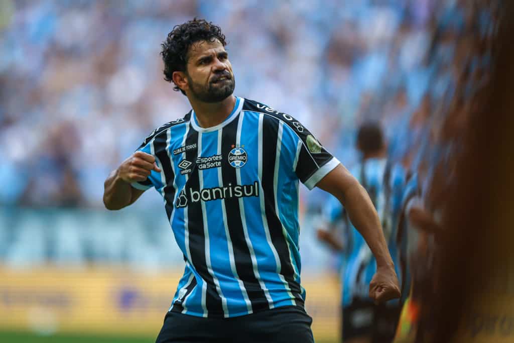 Diego Costa foi o grande nome do Grêmio na final