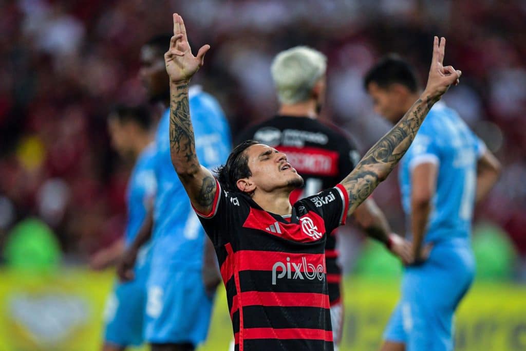 Pedro deixou o dele na goleada do Flamengo