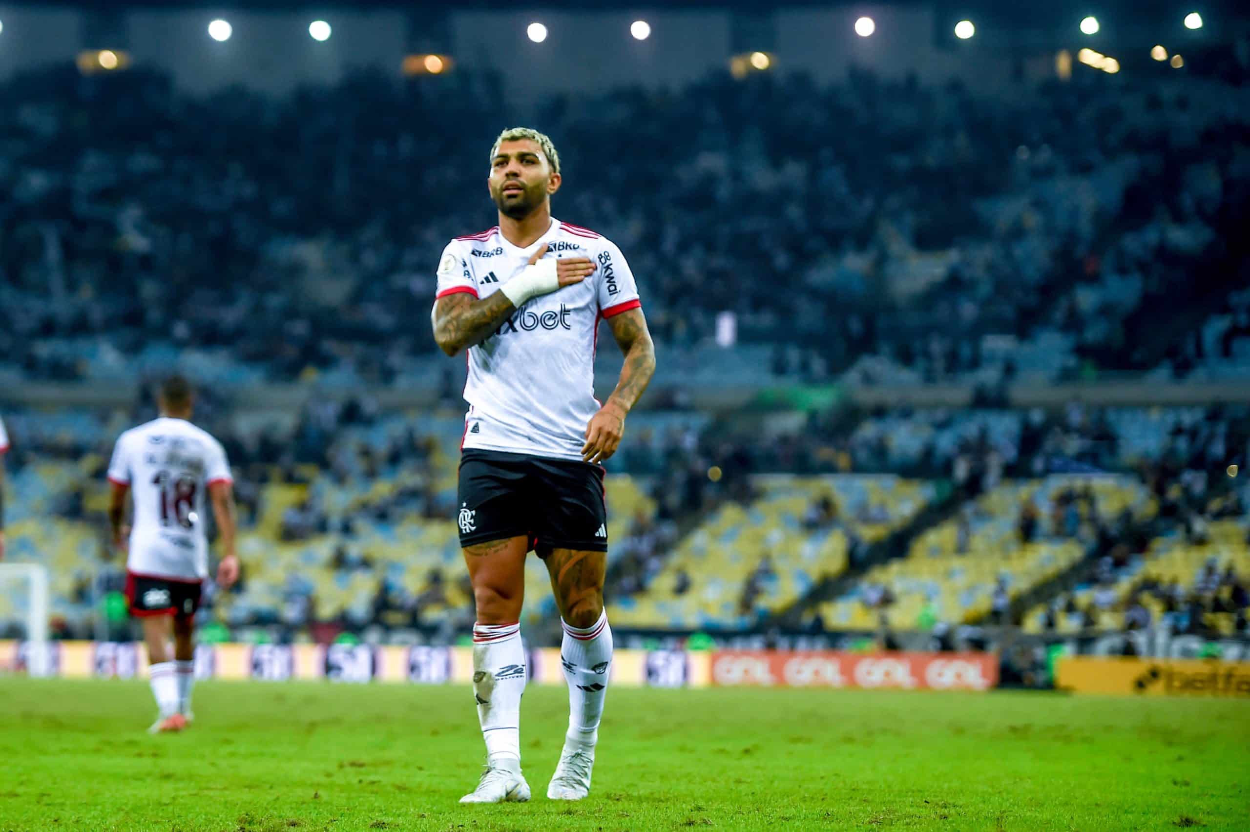 Gabigol voltou a marcar com a camisa do Flamengo