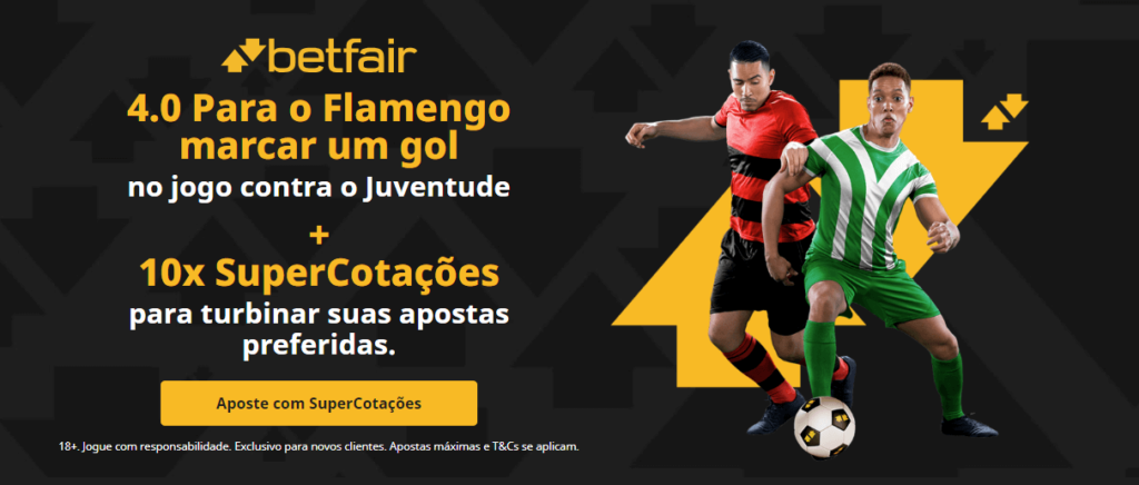 odds 4.0 para Flamengo marcar gol - setembro - 2024