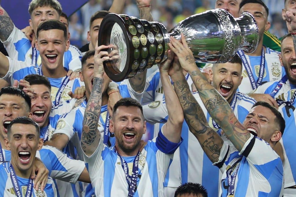 Argentina conquistou a Copa América pela 16ª vez