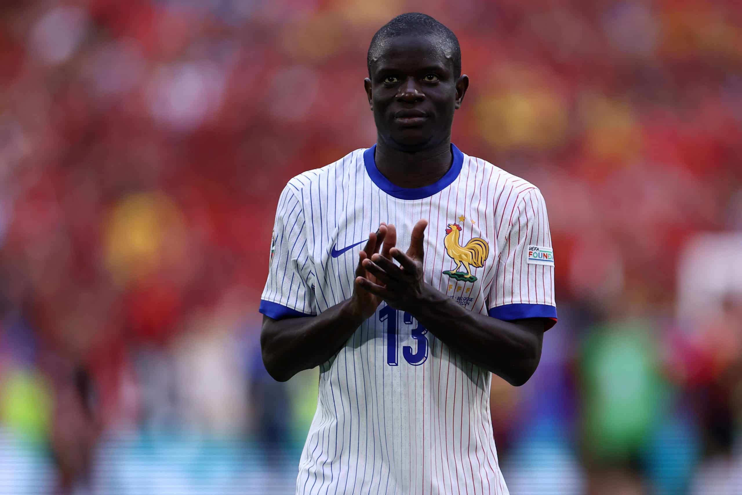 Kanté disputou a Euro pela França