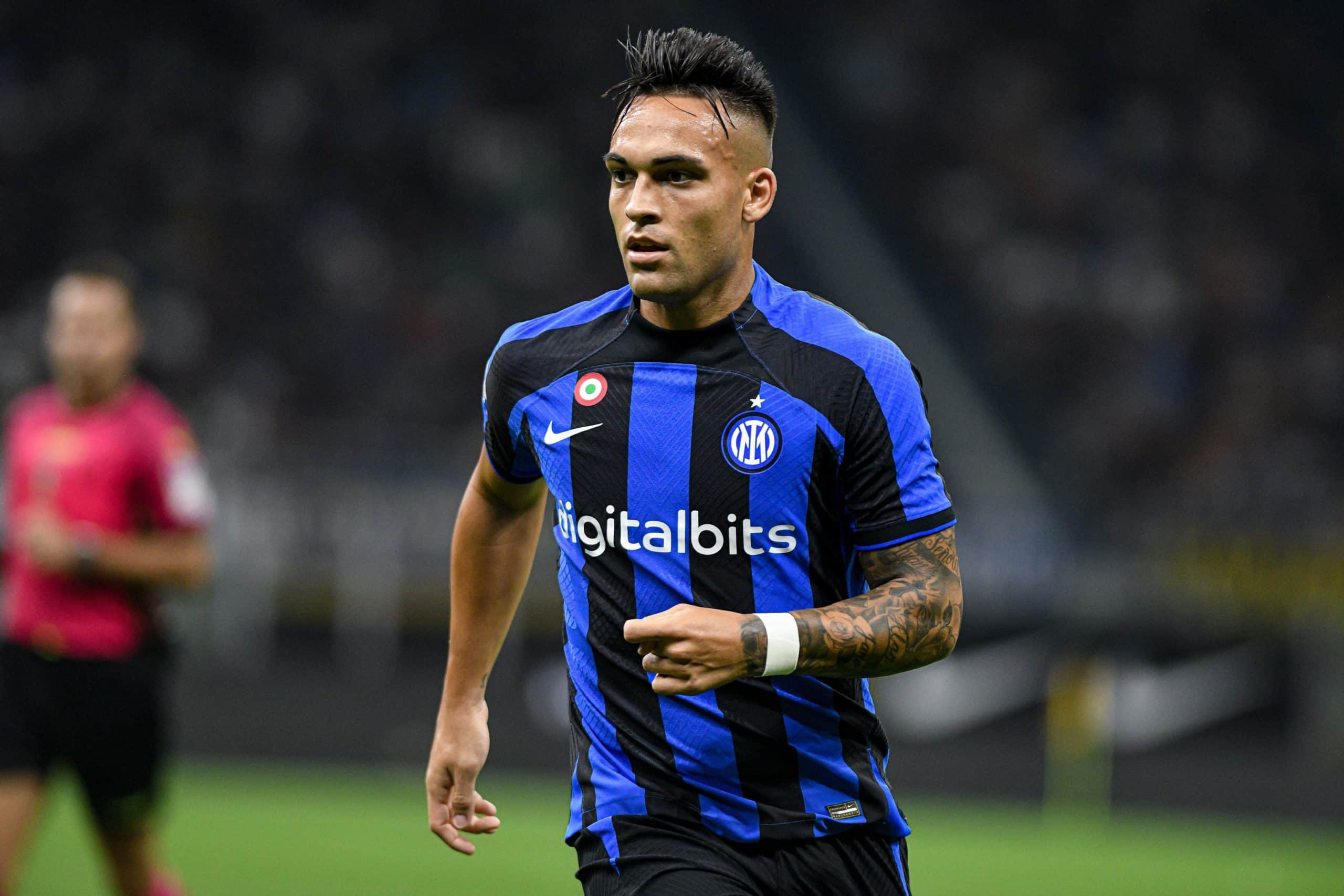 Lautaro Martínez em ação pela Internazionale