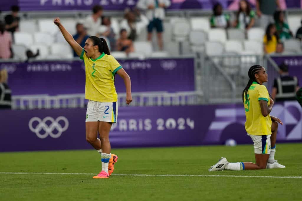 Marta se destacou na vitória da Seleção Brasileira