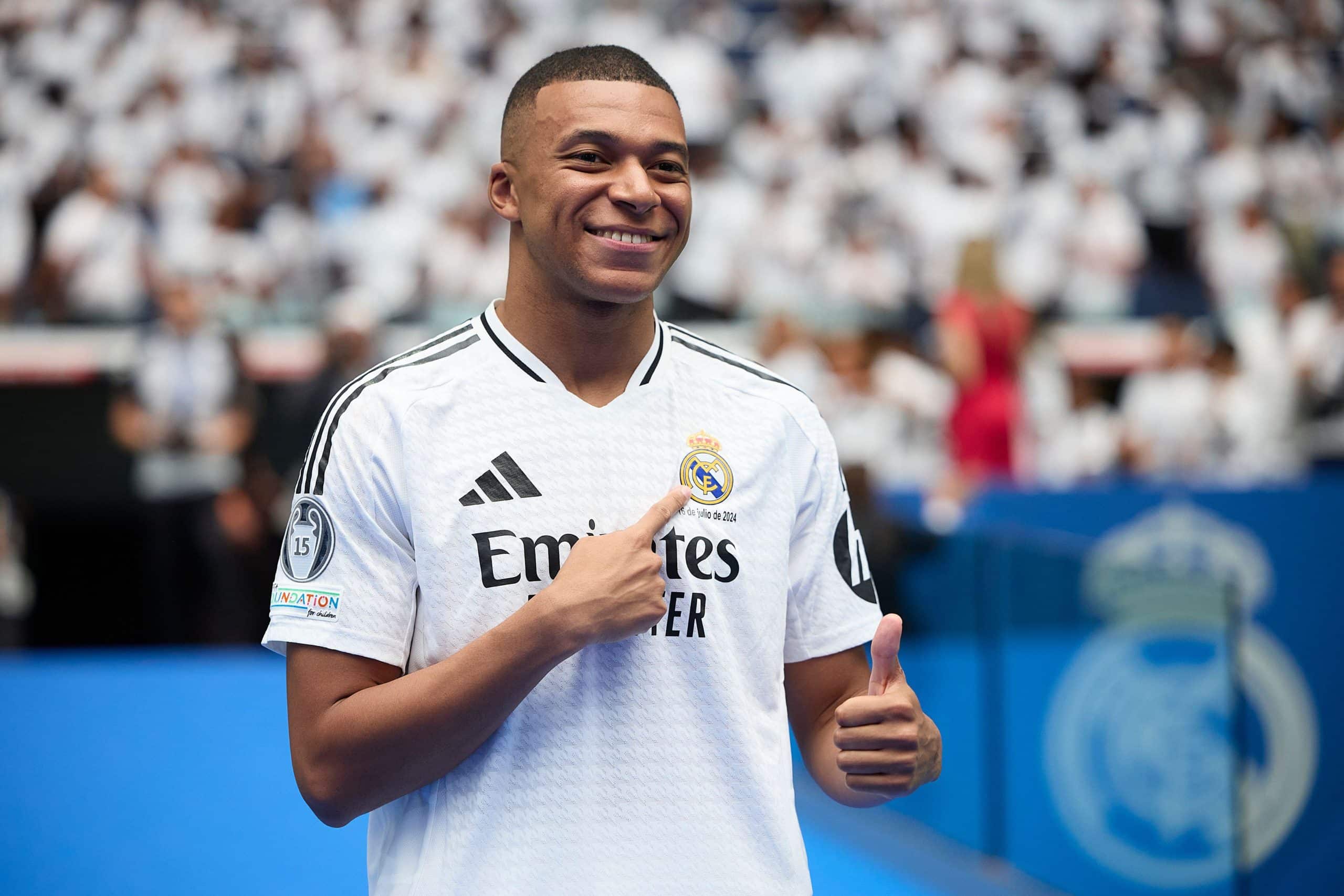 Mbappé reforça o Real Madrid