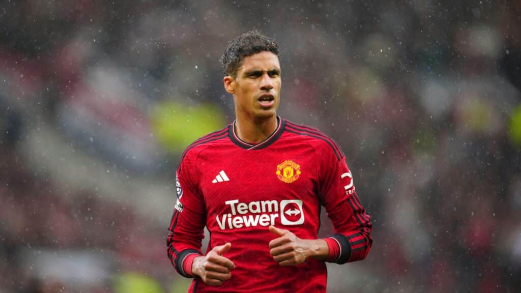 Varane deixou o Manchester United