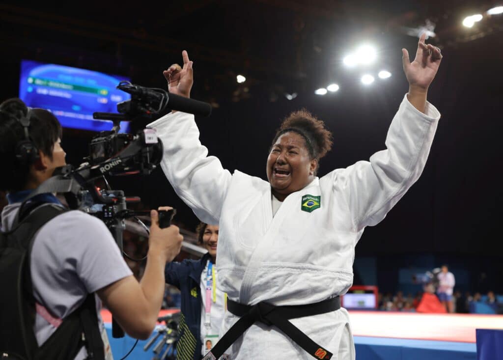 Bia Souza levou a medalha de ouro no judô