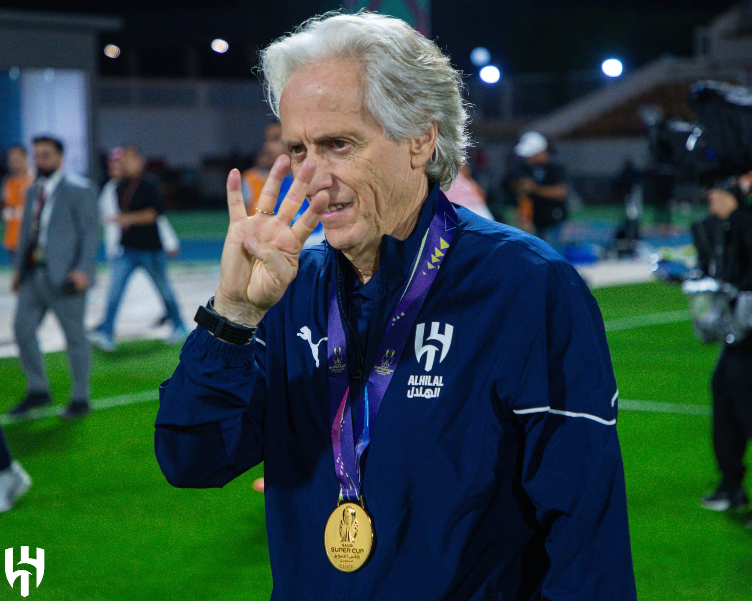 Jorge Jesus conquistou mais um título com o Al-Hilal