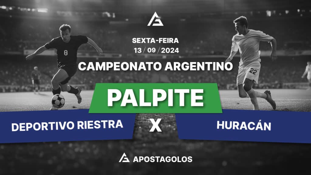 Palpite: Deportivo Riestra x Huracán