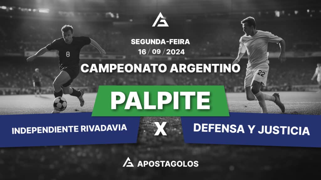 Palpite: Independiente Rivadavia x Defensa y Justicia