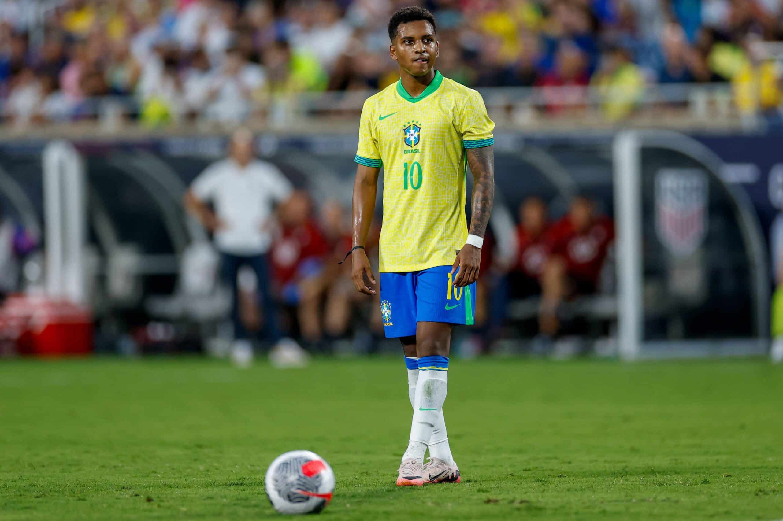 Rodrygo é o camisa 10 da Seleção