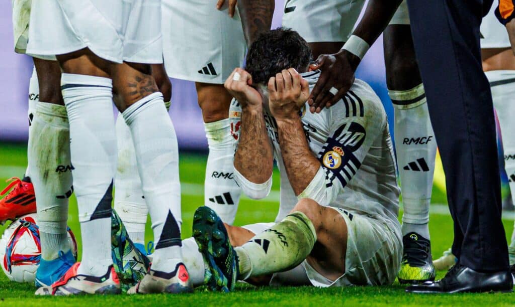 Carvajal chegou a chorar no campo