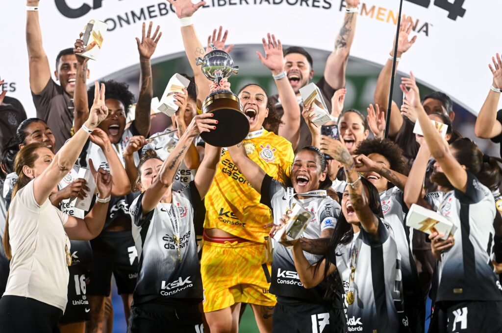 Corinthians comemora o Penta da Libertadores