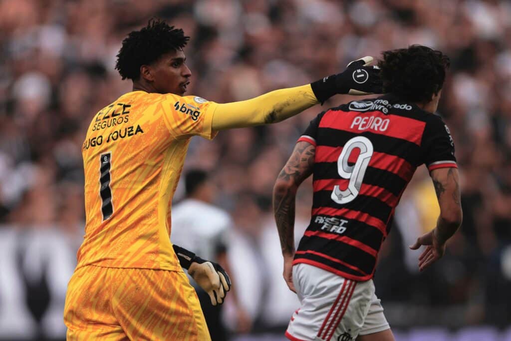 Hugo Souza, goleiro do Corinthians