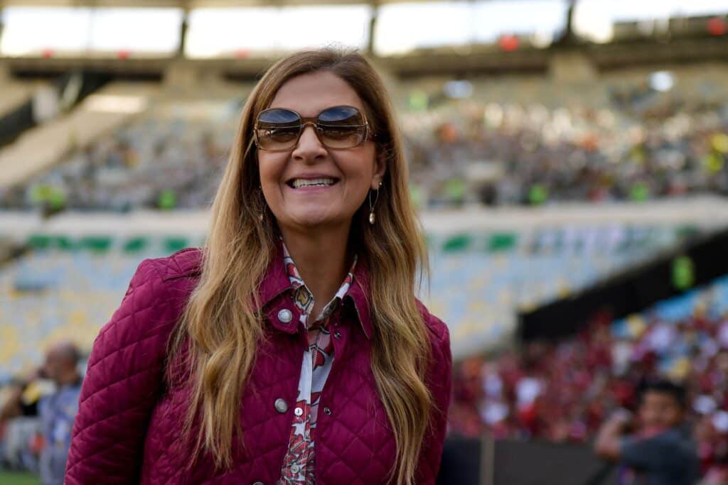 Leila Pereira, presidente do Palmeiras