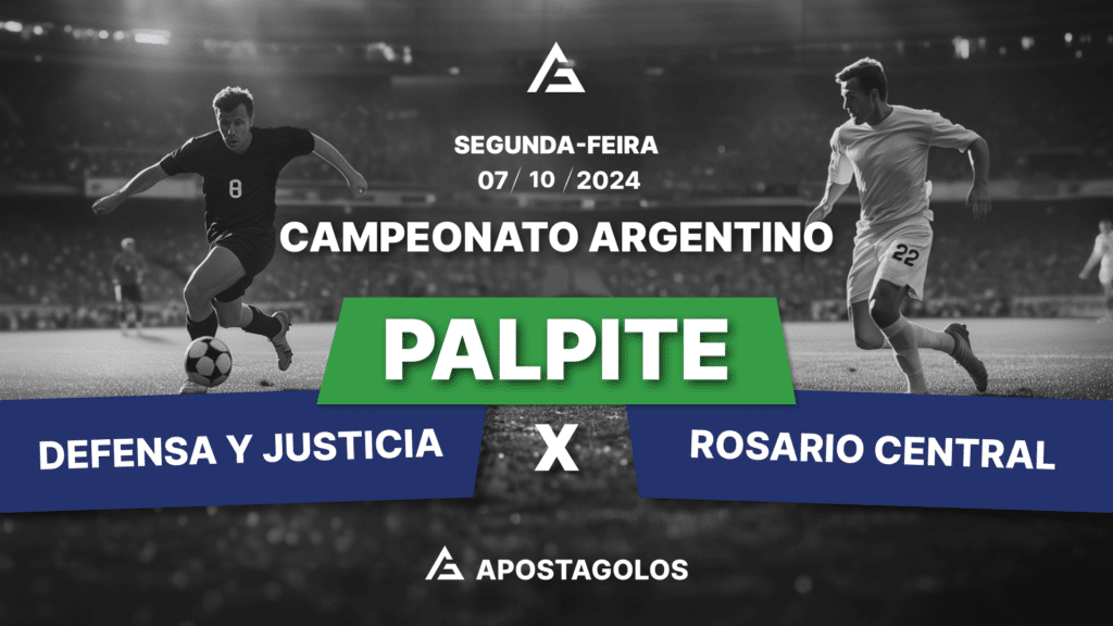 Palpite: Defensa y Justicia x Rosario Central