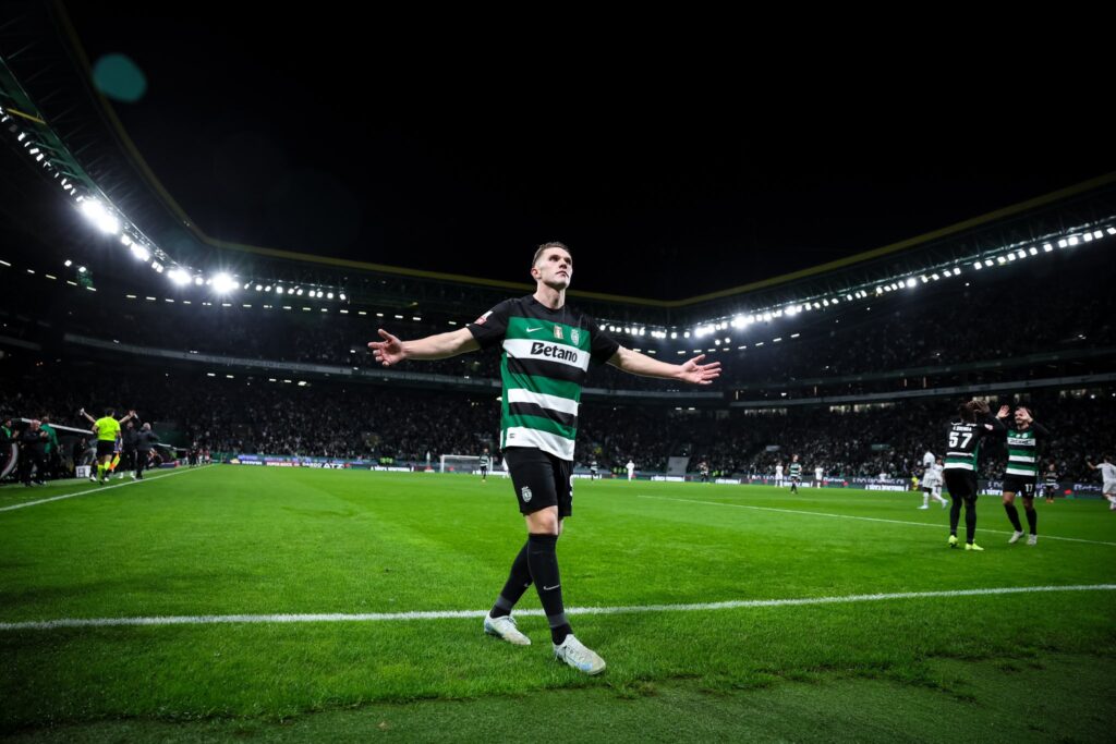 Viktor Gyokeres vem fazendo muitos gols com a camisa do Sporting