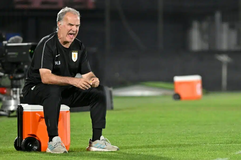 Marcelo Bielsa, técnico da seleção uruguaia