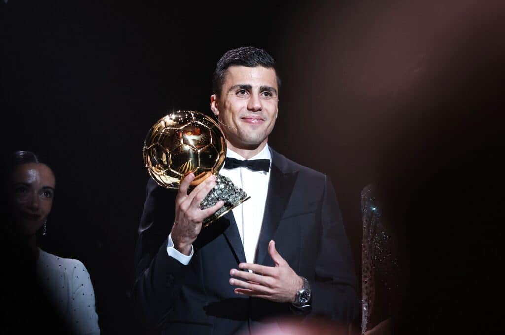 Rodri conquistou a Bola de Ouro