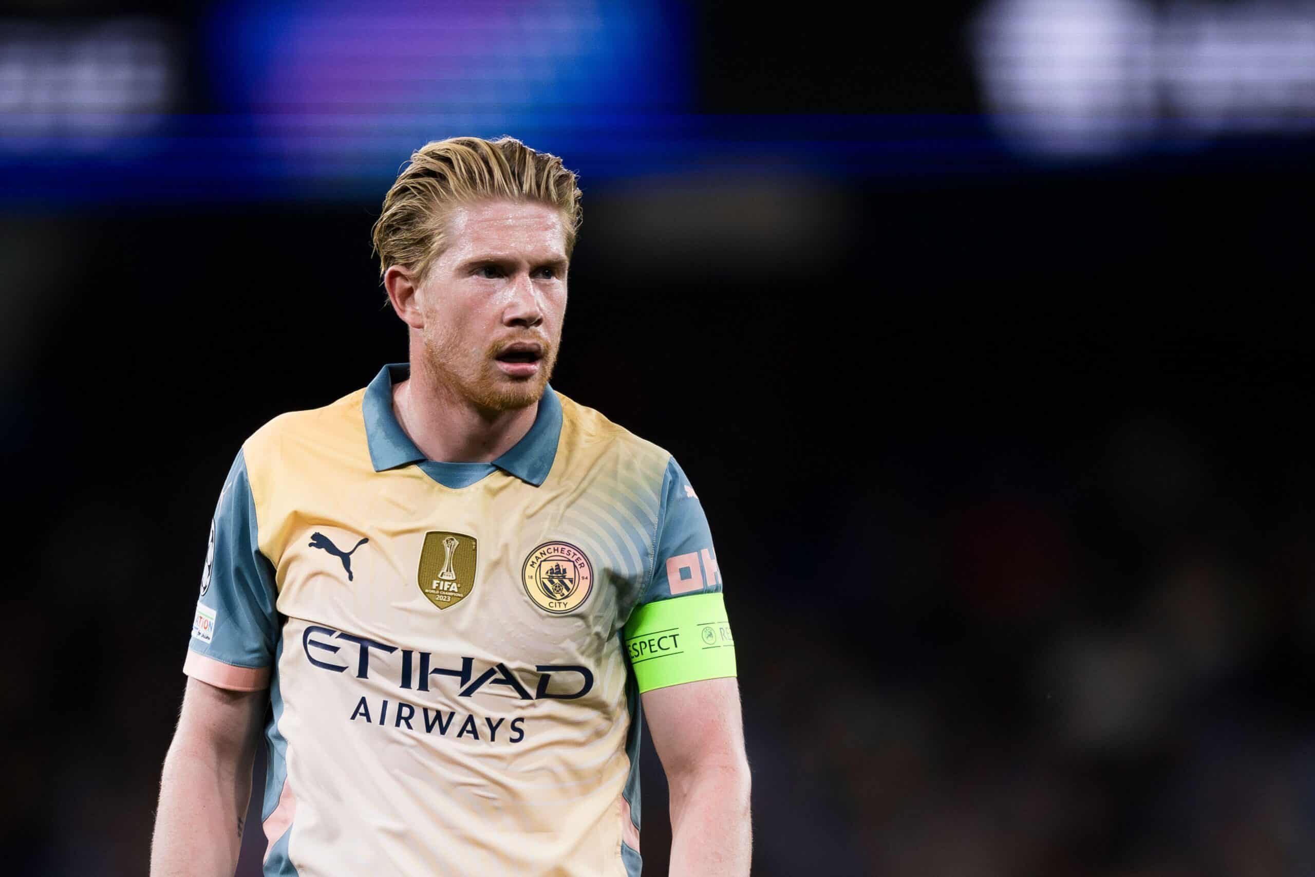 De Bruyne em ação pelo City