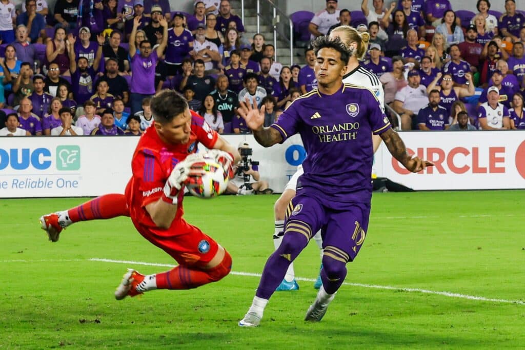 Facundo Torres em ação pelo Orlando City