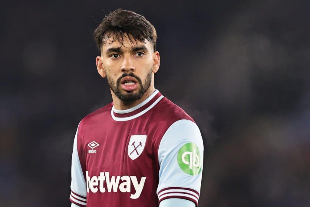 Lucas Paquetá em ação pelo West Ham