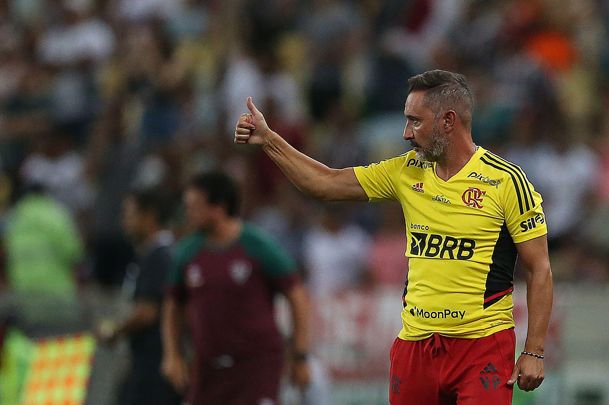 Vitor Pereira comandou o Flamengo em 2023