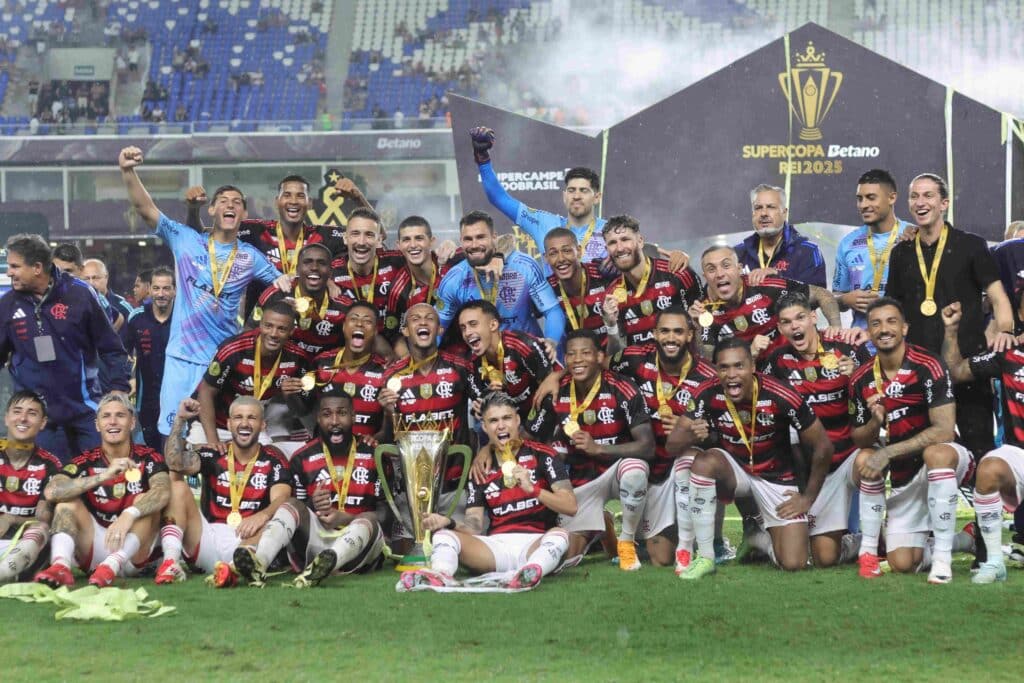 Flamengo comemora mais uma conquista