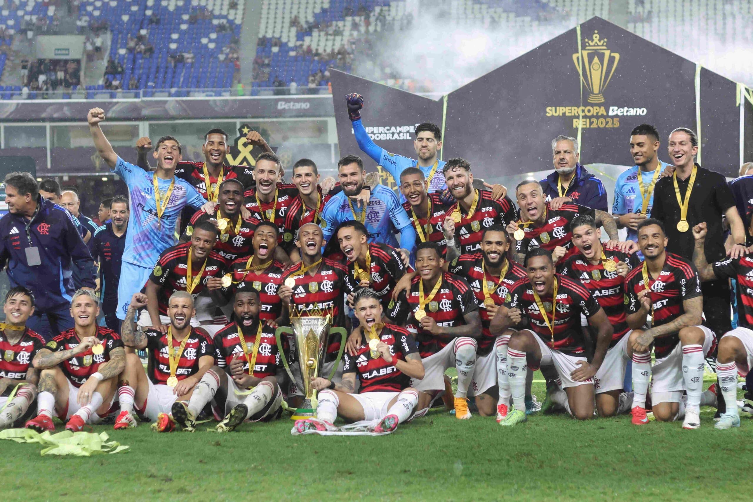 Flamengo comemora mais uma conquista