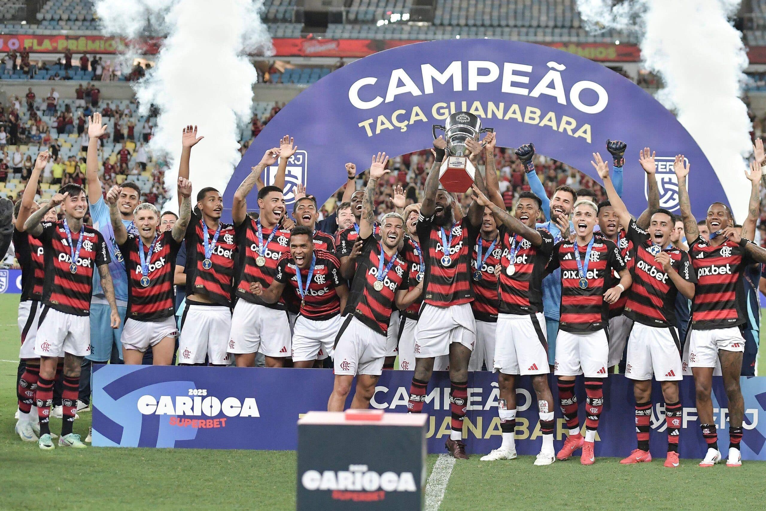 Flamengo comemora mais um título