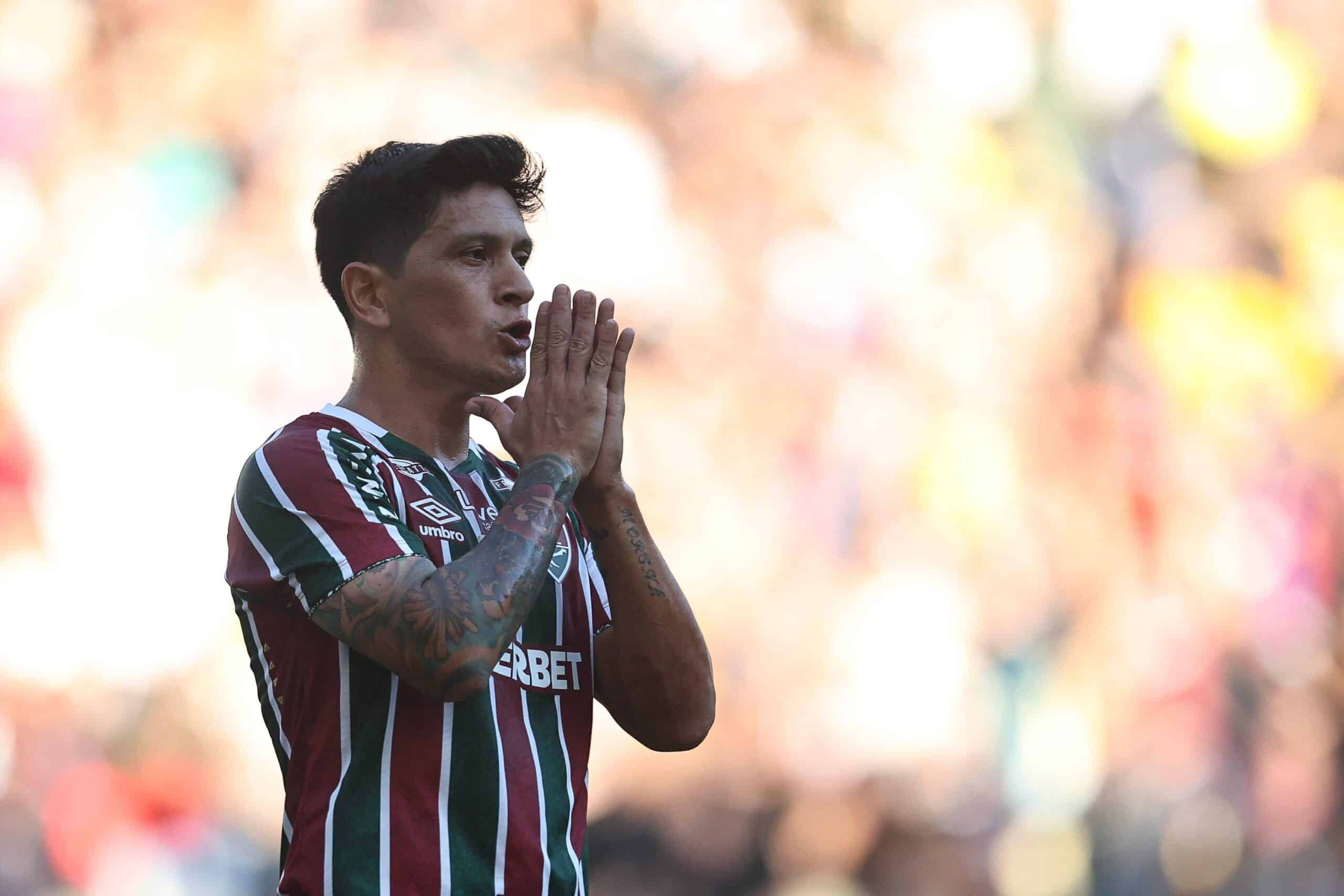 Germán Cano renovou com o Fluminense