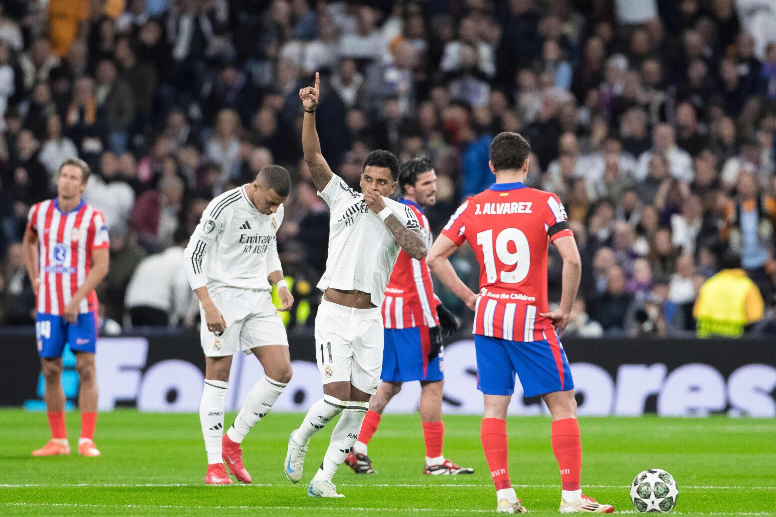 Rodrygo marcou um golaço na vitória do Real