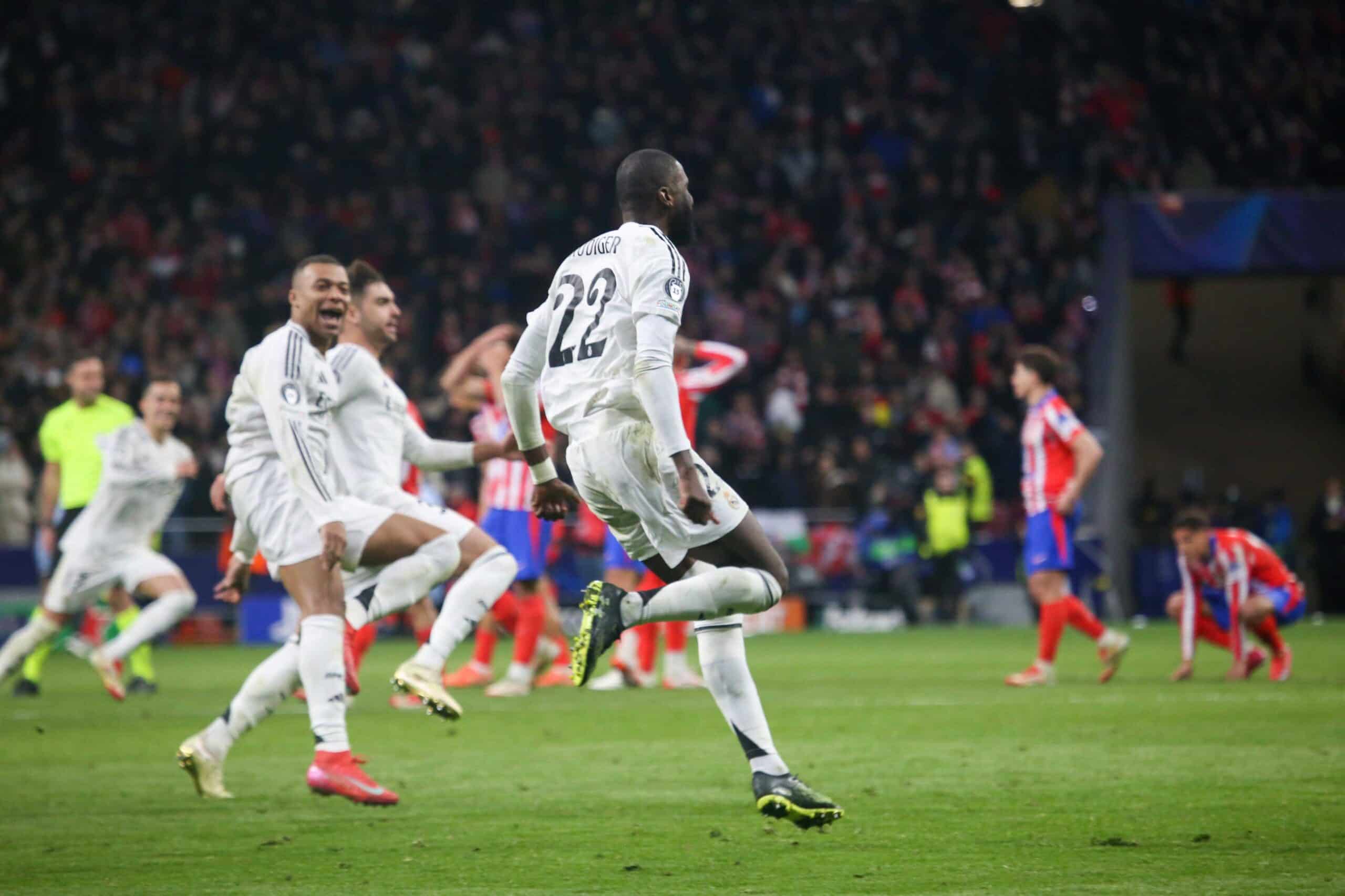 Rüdiger marcou o gol da classificação merengue