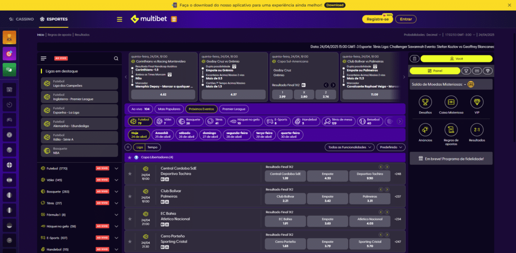 MultiBet Brasil - maio - 2025