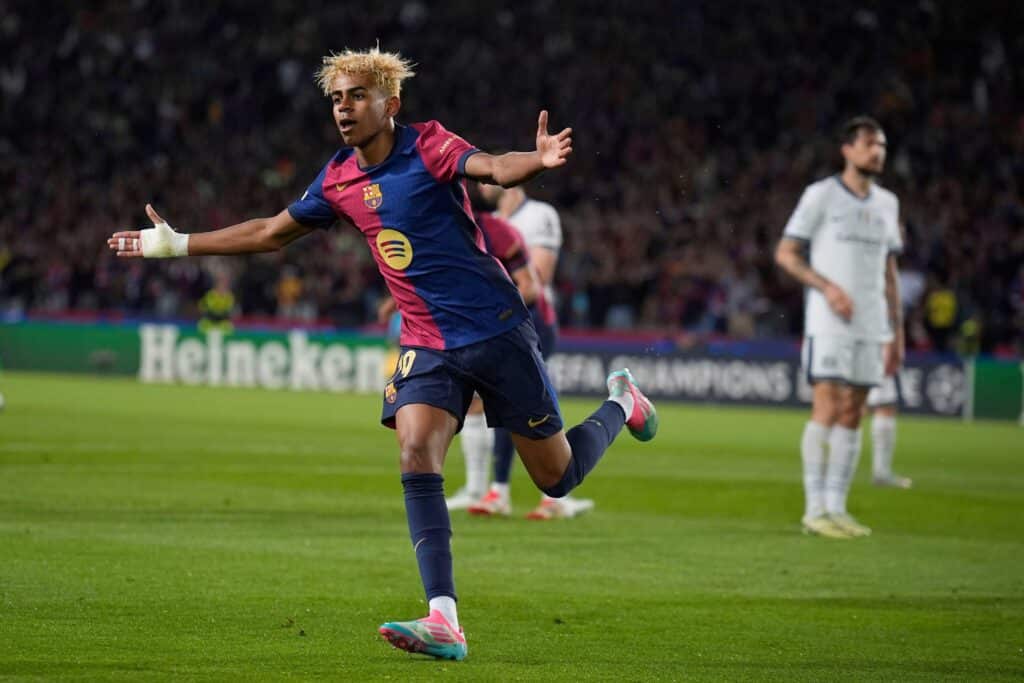 Lamine Yamal deixou o dele no empate