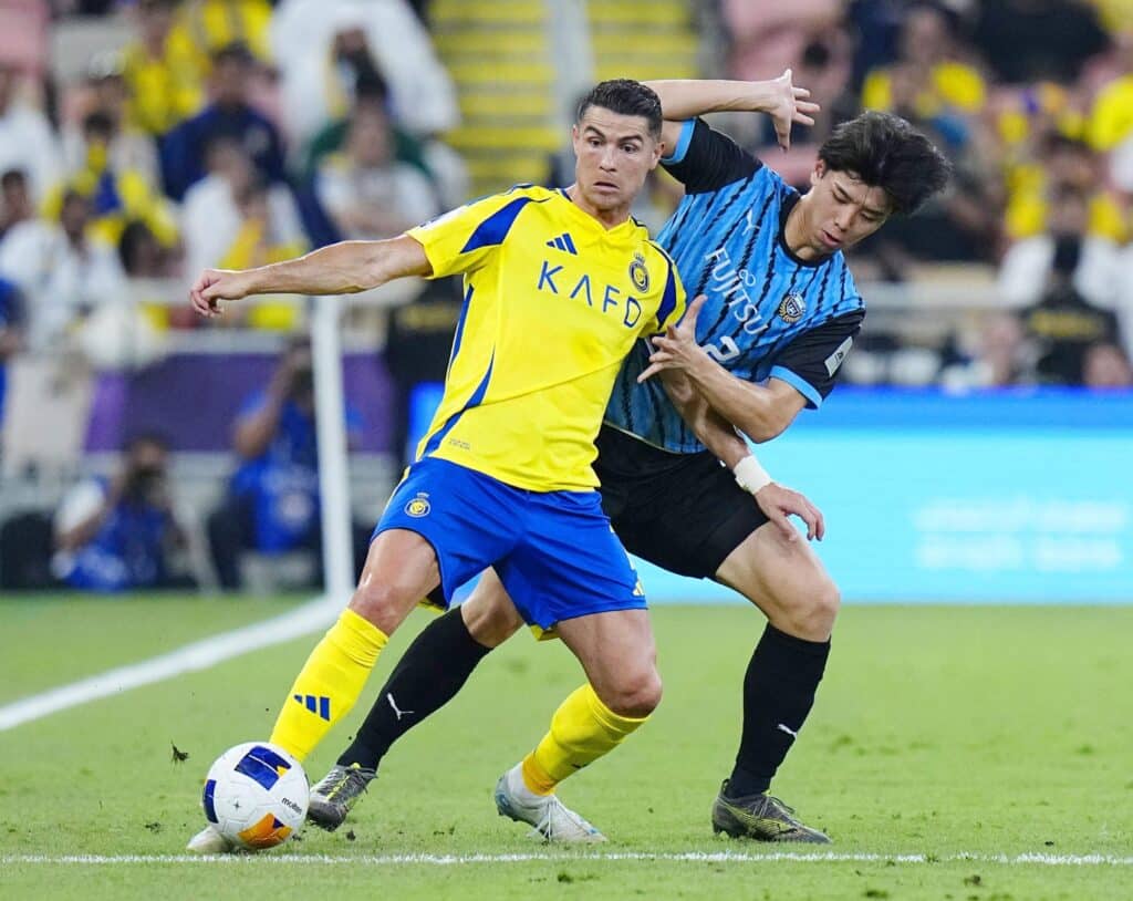 Cristiano Ronaldo em ação pelo Al-Nassr