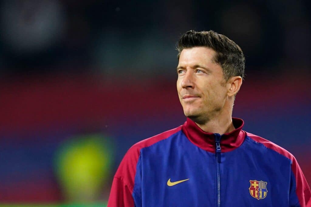 Lewandowski é a esperança de gols do Barcelona