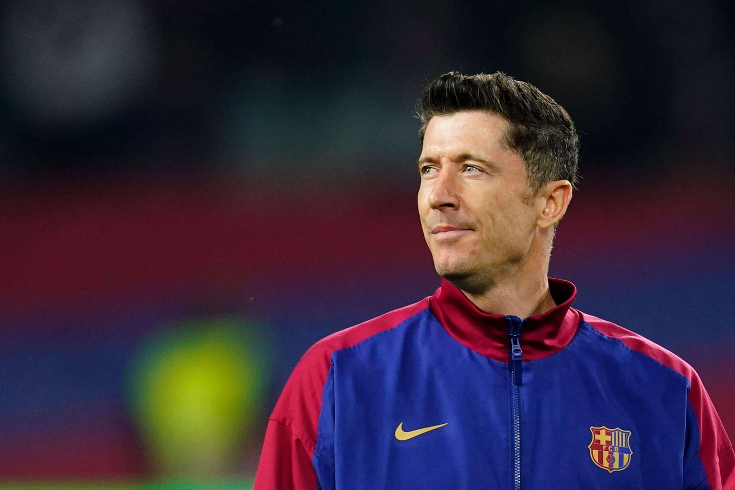 Lewandowski é a esperança de gols do Barcelona