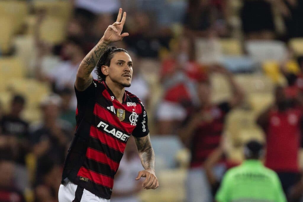 Pedro deixou o dele na vitória do Flamengo